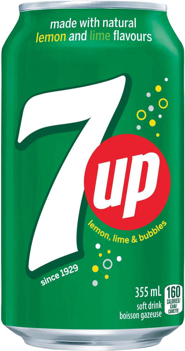 7up Soft Drink Cans