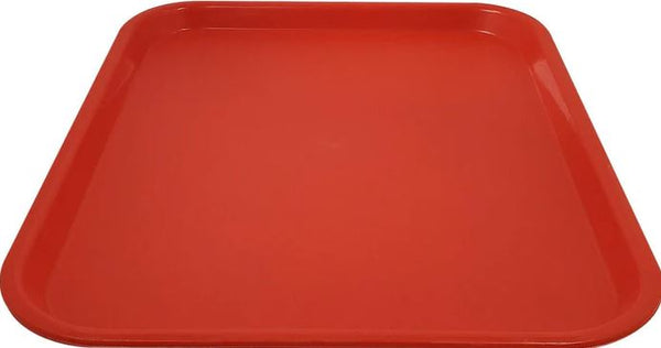 Red Fast Food Tray