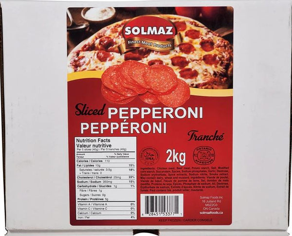 Pepperoni Sliced Halal