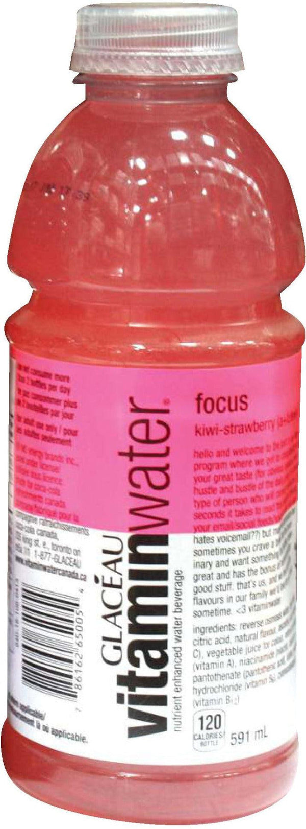 Vitamin Water Focus Bottles