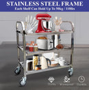 85x45x90cm 3 Shelf Trolley