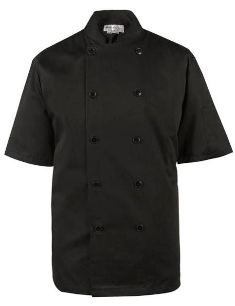Mesh Chef Jacket W/ Vent S/S XS-XL