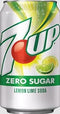 7up Diet Soft Drink Cans