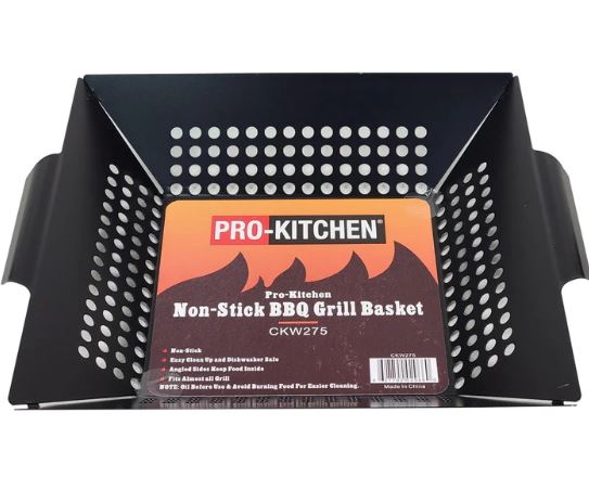 Non-Stick BBQ Grill Basket 13.5x12