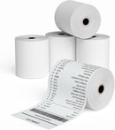 Eco Pack 3-1/8" (80mm) 3.125" WIDTH 180' 50 Rolls in a Case 7/16" CORE BPA Free Thermal Paper Rolls Made In USA