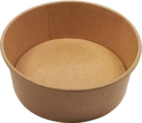 Kraft PE-Lined Paper Container