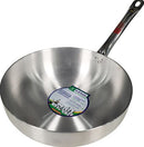 12" Deep Fry Pan Metal Finish