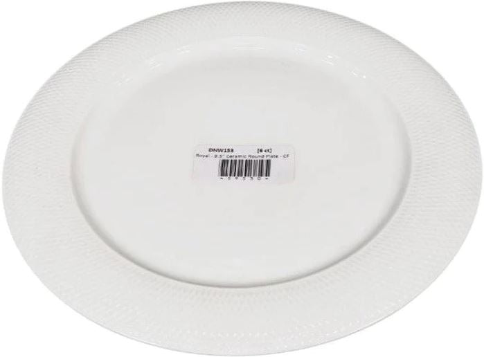 9.5" Ceramic Round Plate