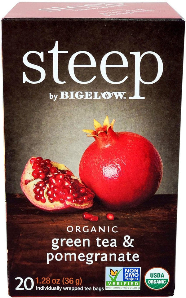 Steep Organic Green Tea w/Pomegranate