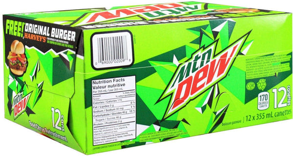 Mountain Dew Can