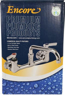 Wall Mount Faucet w/12" Spout