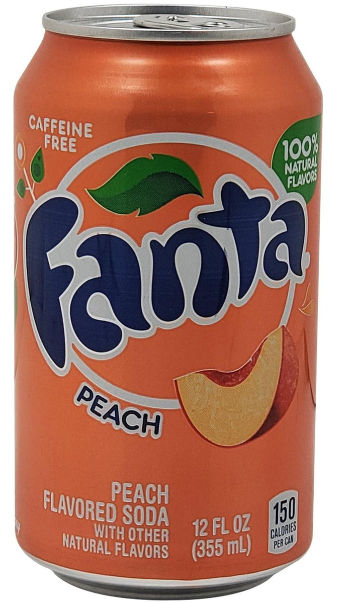 Fanta Peach Cans