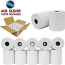CORE BPA Free Thermal Paper Rolls Made In USA from BuyRegisterRolls - 3-1/8" (80mm) 3.125" WIDTH 119' 50 Rolls in a Case 7/16"