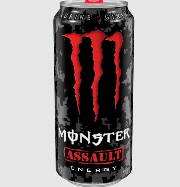 Assault Energy Drink Cans