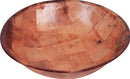 Salad Bowl Wood Look 14"