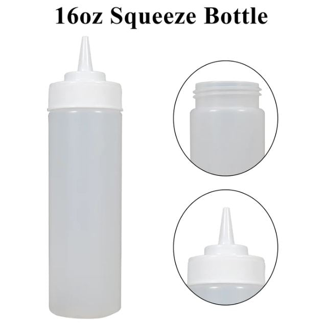 16oz Squeeze Bottle