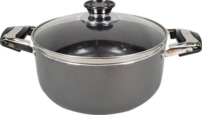 Non-Stick Pot w/Glass Lid