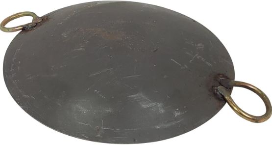 Round Tikki Iron Tava 20"