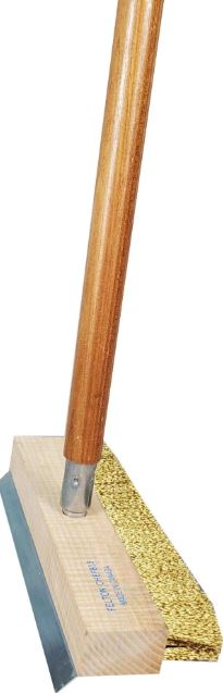 11" Heavy Duty Brass Pizza Oven Brush