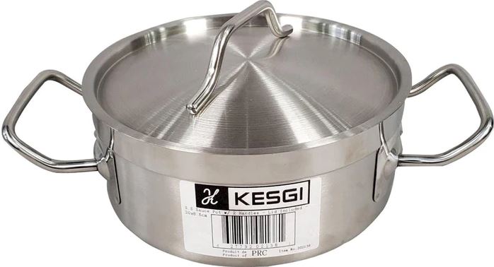 20x8.5cm Sauce Pot & Lid