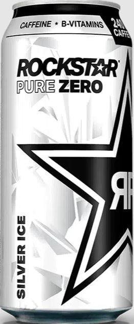 Rockstar Pure Zero Energy Drink Cans