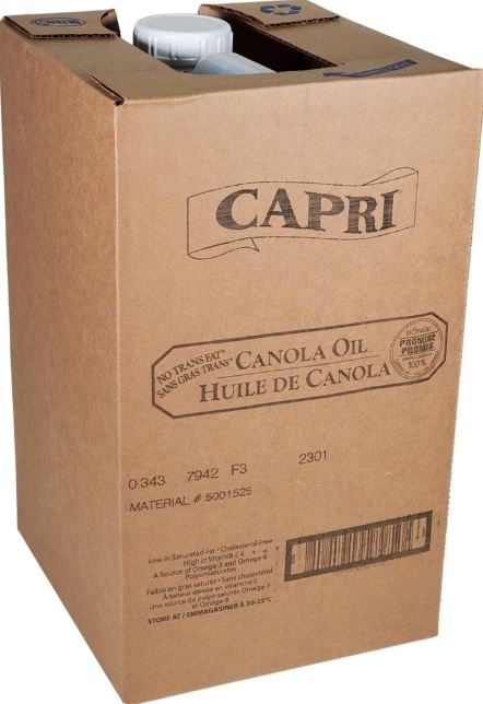 Canola Oil Box