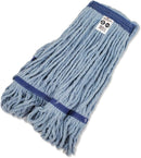 16oz Blue Synthetic Loop-End Mop Head