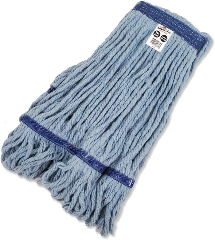 16oz Blue Synthetic Loop-End Mop Head