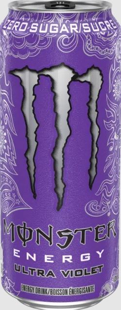 Ultra Violet Energy Drink Cans