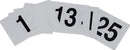 Table Numbers 4" (1-25) Black