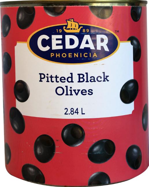 Pitted Black Olives