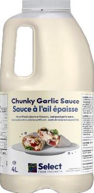 Chunky Garlic Sauce