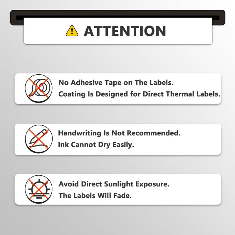 Eco Pack Compatible DYMO 30252 (1-1/8" x 3-1/2") Address & Barcode Labels - Compatible with DYMO Labelwriter 450, 4XL, NOT Fit 550 & 5XL [10 Rolls/3500 Labels]