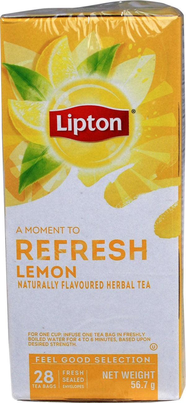 Lipton Lemon Herbal  Tea Bags