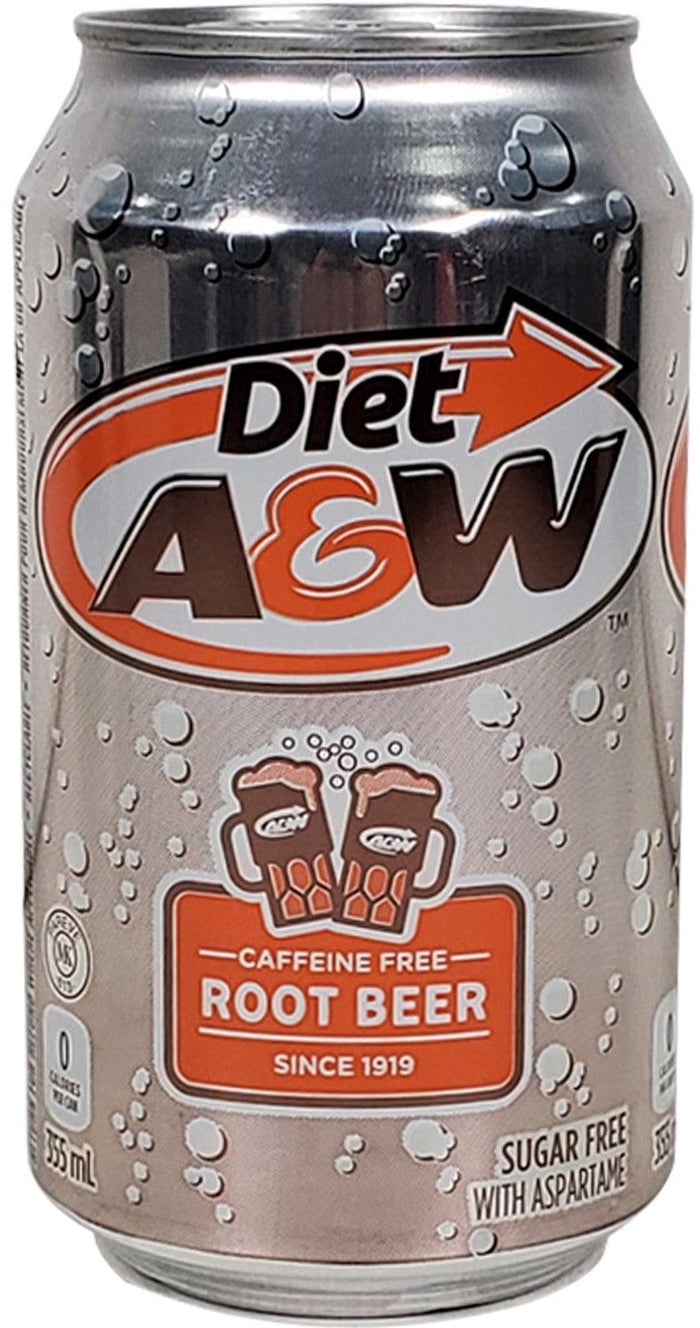 Diet Root Beer Cans