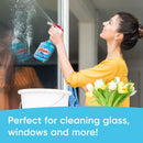 Windex Original Blue Glass and Window Cleaner Refill, Removes Fingerprints, Smudges, and Smears, 5L