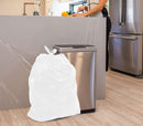 Spartano White Garbage Bags 20 x 22 Inch (500 Count), Regular Kitchen Garbage Bag for Waste Bin, Multipurpose Trash Bags for Home & Office