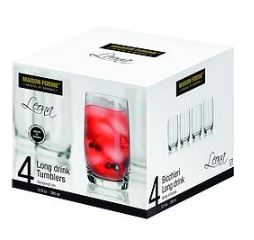 380 Ml Long Drink Glass 4 Pk