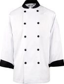 Chef Jacket W/ Black Trim