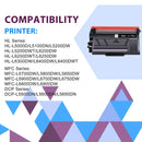 TN850 TN-850 TN 850 High Yield Toner Cartridge 2 Pack Black Replacement for Brother TN850 TN-850 TN820 TN-820 TN 850 HL-L6200DW MFC-L5700DW MFC-L5850DW HL-L5200DW MFC-L5900DW MFC-L6800DW Printer Ink