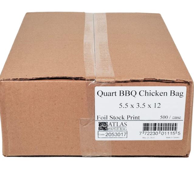 Atlas Foil BBQ Chicken Bags