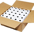 CORE BPA Free Thermal Paper Rolls Made In USA from BuyRegisterRolls - 3-1/8" (80mm) 3.125" WIDTH 119' 50 Rolls in a Case 7/16"