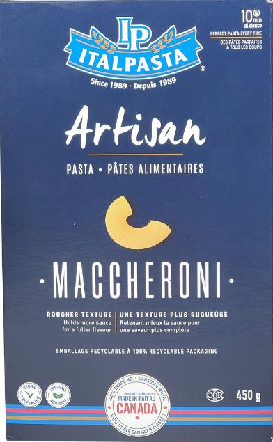 Artisan  Maccheroni