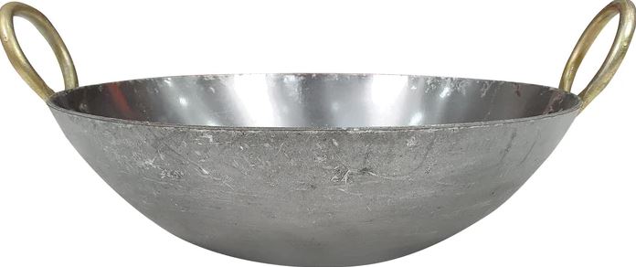 Iron Wok (Kadai) Flat Bottom