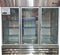 Reach-in Glass 3 Door Refrigerator (72CF) 81x32x83"