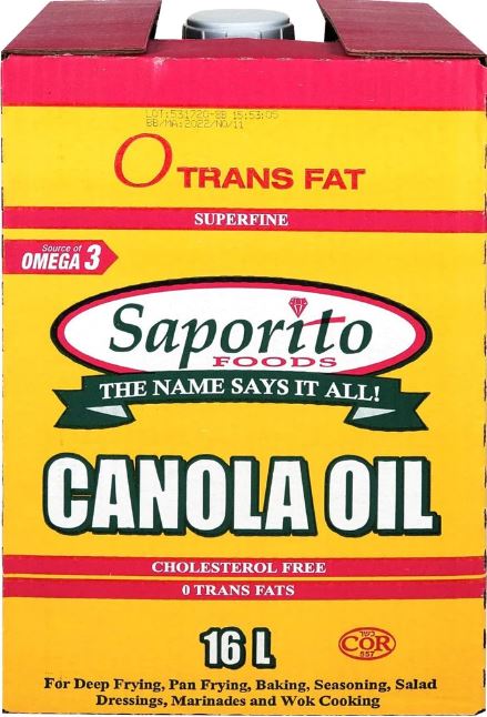 Canola Oil Box