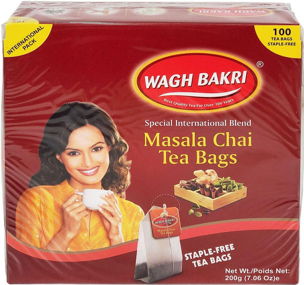 Wagh Bakri Tea Bags Masala Chai