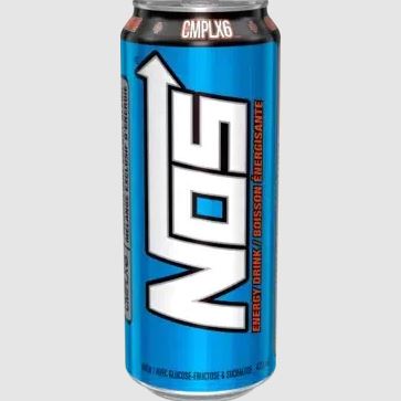 NOS Energy Drink Cans