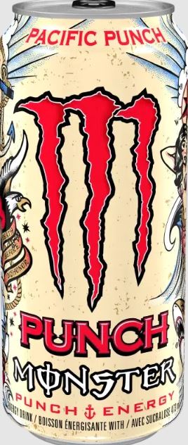 Monster Pacific Punch Cans