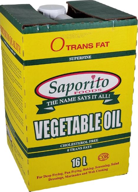 Vegetable Oil Box